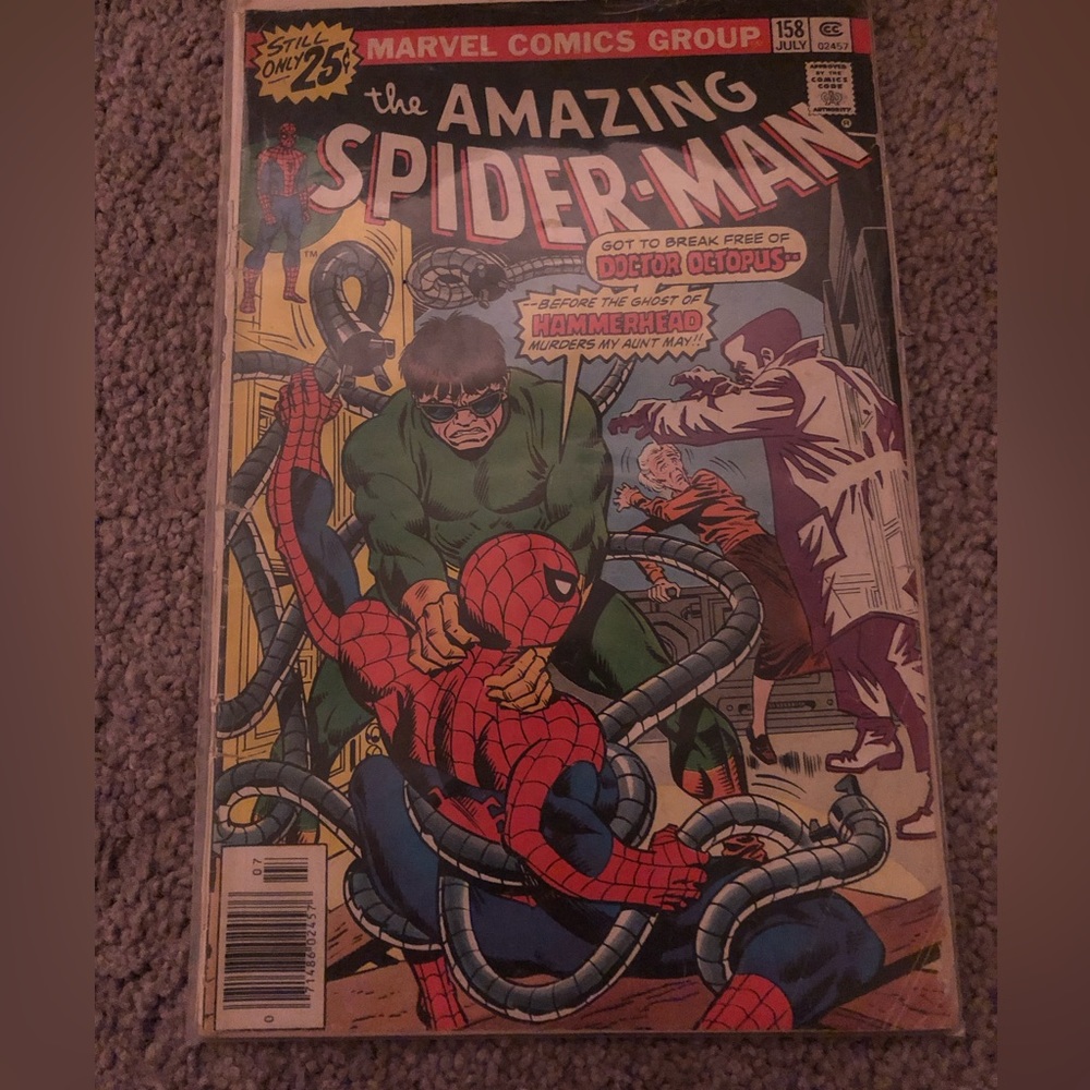 Marvel Comics Group 158 July- The Amazing Spider-man Comic